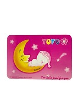 USW Tofu Pink Piglet on Moon Address Book Mini Foldable Anime - €11,02 EUR
