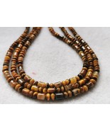 Genuine Tiger Eye stone Rondelle Wheel Cylinder Column Drum beads  4-10m... - $180.73 MXN
