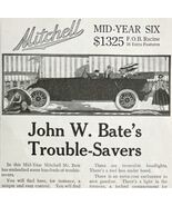 Mitchell Mid Year Six John Bates 1917 Advertisement Automobilia Touring ... - €17,16 EUR