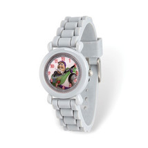 Disney Kids Toy Story Buzz Lightyear Time Teacher Silicone Band Watch - £28.32 GBP