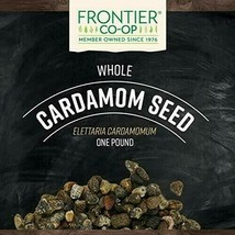 Frontier Co-op Cardamom Seed, Decorticated (no pods) Whole, Kosher | 1 lb. Bu... - £49.40 GBP