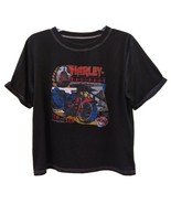 Shein T-shirt Women's Large Harley Davidson Motorcycles America Landmarks Tee - $14.65