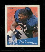 Vintage 1997 Fleer Bubble Gum Mini Football Card #52 Bryan Cox Chicago Bears - £3.88 GBP