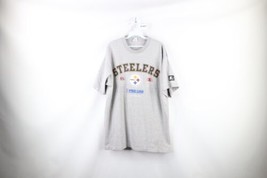 Vtg 90s Starter NFL Pro Line Mens L Spell Out Pittsburgh Steelers T-Shirt USA - £35.52 GBP