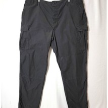 Mens PROPPER Black Heavy Duty Cargo Pants Size 2XL/L Outdoor Tactical - £19.07 GBP