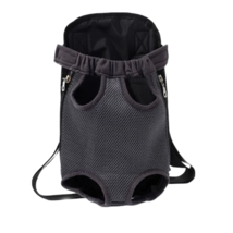 Anywags Pet Carrier Large Black Denim Backpack for Outdoor Travel With F... - $38.50