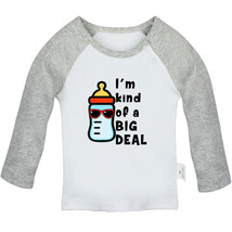 I&#39;m Kind Of a Big Deal Funny T-shirts Newborn Baby Graphic Tees Infant K... - £8.19 GBP+