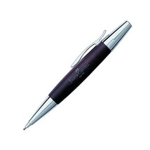 Faber-Castell E-Motion Pearwood and Chrome Twist Pencil - Dark Brown  - £79.17 GBP