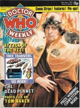 Doctor Who Weekly Comic Magazine #4 NO Transfers Tom Baker Cover 1979 VERY FINE+ - £20.53 GBP