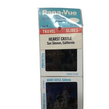 VTG NIP Pana-Vue Hearst Castle San Simeon California 5 Slides - £36.99 GBP