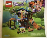 Lego Friends 41335 Instruction Manual Only - £3.15 GBP