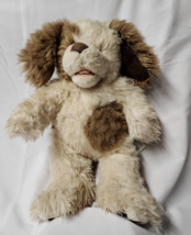 Build a Bear Plush scruffy puppy with Patch Spots Brown Cream Tan-Talks - £13.47 GBP