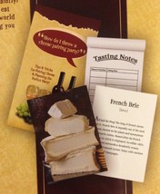 1 X Perfect Partners CHEESE, BEER &amp; WINE TASTING PARTY KIT Guide to Pair... - $29.65