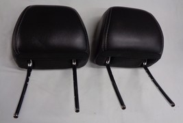 12 13 14 Ford Focus Front Headrest Head Rest Set Black Leather Oem Free Shipping - £50.99 GBP