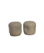 Russel Wright American Modern Salt &amp; Pepper Shakers S&amp;P Set Granite Grey... - $14.84