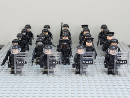 SWAT Team Special Forces 24 Custom Minifigures + Accessories - £23.16 GBP