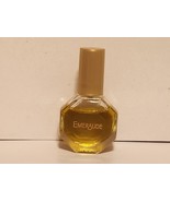 Vintage Emeraude By Coty 1/8 Fl. OZ.  3.69ML  Perfume Mini - $16.82