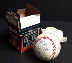 2006 Tampa Bay Devil Rays Team Signed American League Baseball (15 autographs) a - £39.33 GBP