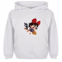 Boys Girls Hoodies Sweatshirt Pullover Cartoon Jiji and Kiki Flying Kid Gift Top - £20.57 GBP