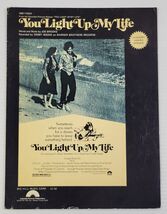 *L4) You Light Up My Life - Debby Boone - Vintage Sheet Music - $9.89