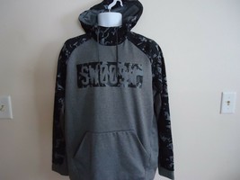 Men Nike Swoosh Therma Fit Pullover Gray Hoodie Size L Used - £22.20 GBP