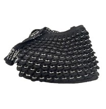 Soda Pop Pull Tab Crochet Purse- Just Made - Handmade - Crochet- Black- ... - £26.19 GBP