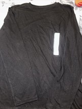 Boys&#39; Long Sleeve T-Shirt Size Large Black - Cat &amp; Jack. H/F - £4.63 GBP