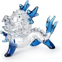 Mini Crystal Dragon Figurines Exquisite Animal Figurines Fengshui Home D... - £18.44 GBP