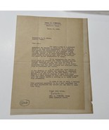 Beaumont Texas Letter Geo C. O’Brien 58th District Court Judge 1935 - $85.58 CAD