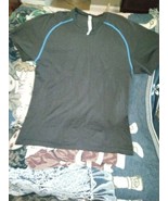 Lululemon Men&#39;s Workout Shirt  Black &amp; Blue  Sz Xl  - £27.18 GBP