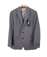 Lauren Ralph Lauren grey wool two button sport coat blazer 40 regular MS... - £66.60 GBP