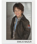 Emilio Mazur - 8" x 10" Original Studio Agency Photo resume - Teen Movie Actor 1 - $14.98