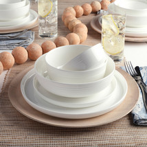 Alyssa 40-Piece Bone China Dinnerware Set - £165.48 GBP