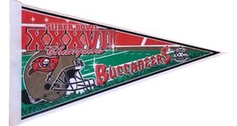 Tampa Bay Buccaneers Super Bowl XXXVII Pennant NFL Full Size Rico Indust... - £15.47 GBP