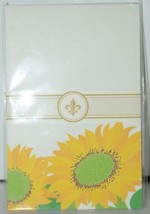 Faux Designs GP129 Sunflower Gift Notepad 50 Tear off Sheets - £8.75 GBP