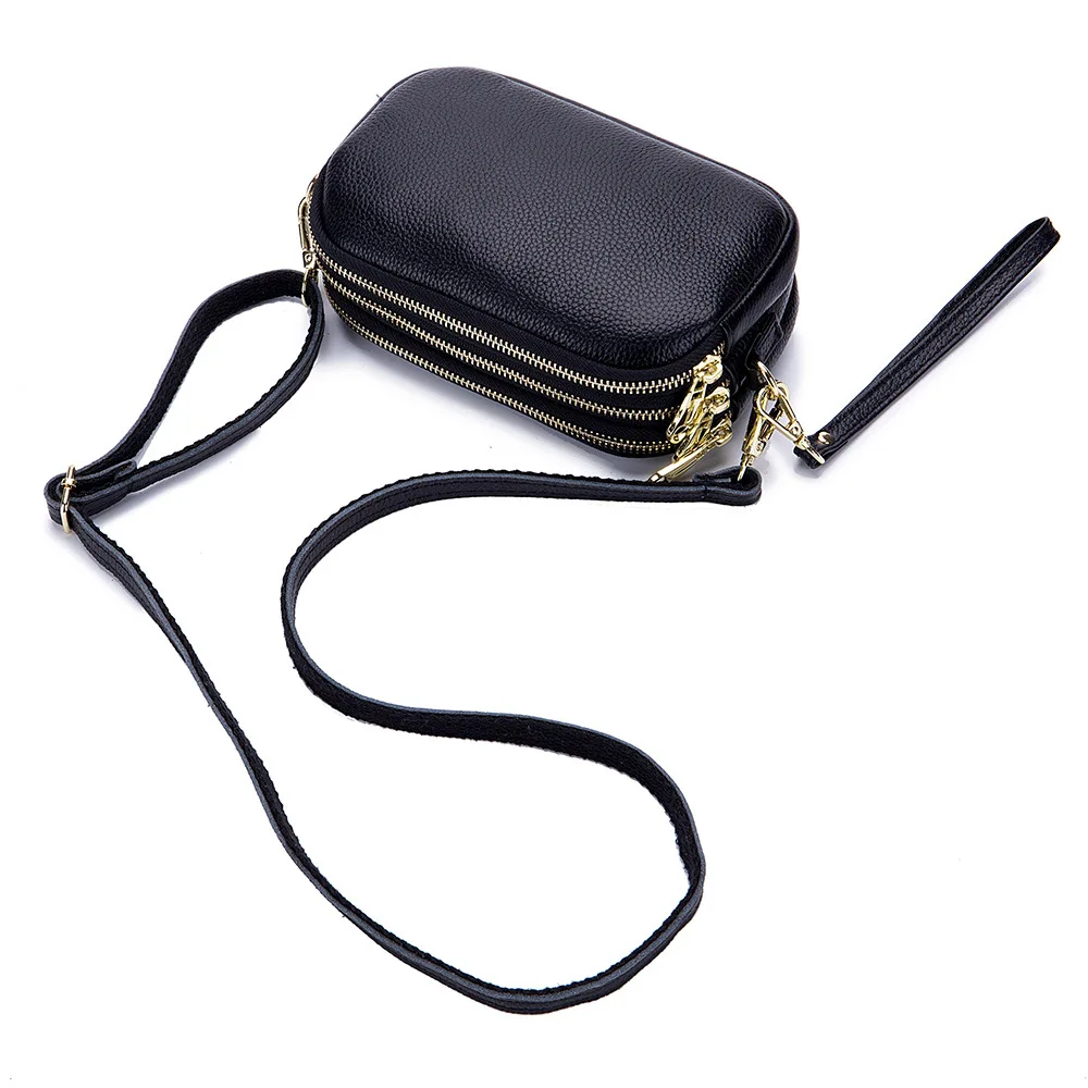 New Women Handbags Genuine Leather Shoulder Bags Multifunctional Large Capacity  - £23.36 GBP