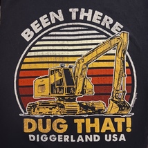 T Shirt Been There Dug That Diggerland USA Amusement Park NJ Size XL Ext... - £11.99 GBP