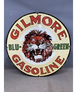 Gilmore Gasoline Tiger Blu Green Sign Filling Gas Station Car Repair Sho... - $762.34 CAD