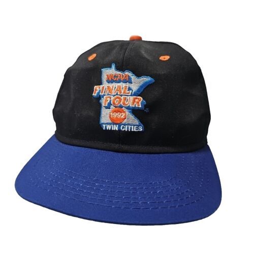 Twin Cities Minnesota Hat Final Four Snapback NCAA Basketball 1992 Vtg - $17.77