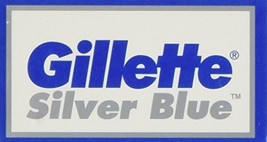 100 GIllette Silver Blue Double Edge Razor Blades Made in Russia by 7 O&#39;clock - £13.27 GBP