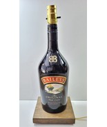 Baileys Irish Cream Large 1.75L Bottle Bar TABLE LAMP Lounge Light Wood ... - £44.03 GBP