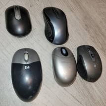 Computer Mouse Lot of 5 For Parts Broken Logitech Best Buy Targus Asus - $20.00