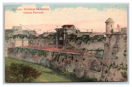 Cabana Fortress Havana Cuba UNP DB Postcard B19 - £3.12 GBP