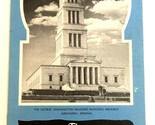 1950s Brochure Il Mystic Shrine Camere Alexandria Virginia Mason Shriners - £5.69 GBP
