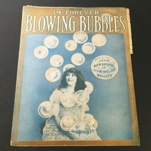 VTG 1923 I&#39;m Forever Blowing Bubbles by Jaan Ken Brovin &amp; John William Kellette - £18.94 GBP