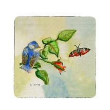 Betsy Drake Bluebird Coaster Set of 4 - $34.64