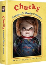Chucky The Complete 7-Movie Collection DVD Box Set New Sealed In Stock 7-Discs - £13.94 GBP