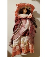 Indulgence 18&quot; Bisque Porcelain Doll Holiday 2003 Limited Edition  - £34.00 GBP