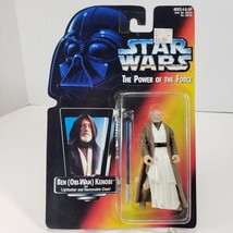1995 Star Wars POTF Ben Obi-Wan Kenobi Red Card 3.75&quot; Sealed Kenner/Hasbro - £10.85 GBP