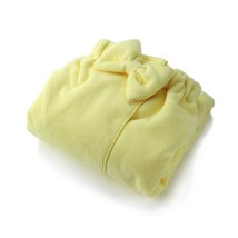 Yellow Women Soft Spa Bath Body Wrap Towel Bathrobe Shower Robe Dress - £14.26 GBP
